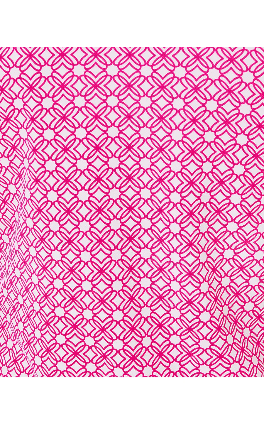 UPF 50  Luxletic Regate Jacket - Passion Fruit Pink X Resort White - Butterfly Pattern
