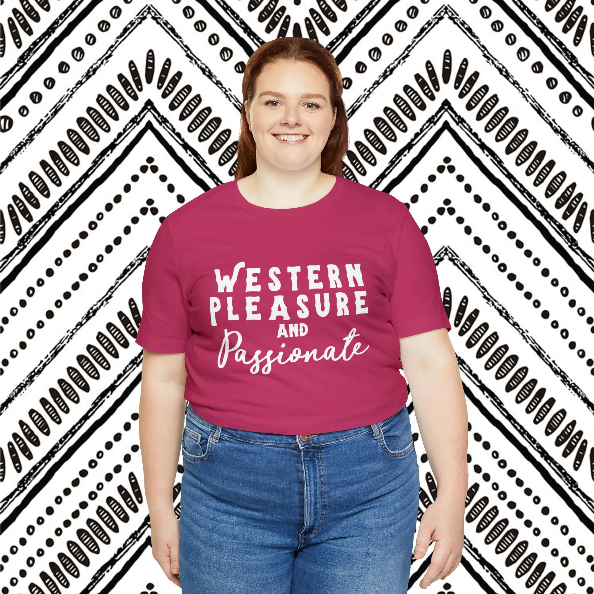 Western Pleasure & Passionate Short Sleeve Tee