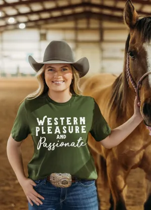 Western Pleasure & Passionate Short Sleeve Tee