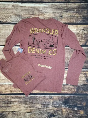 Wrangler Men's Long-Sleeve Tee